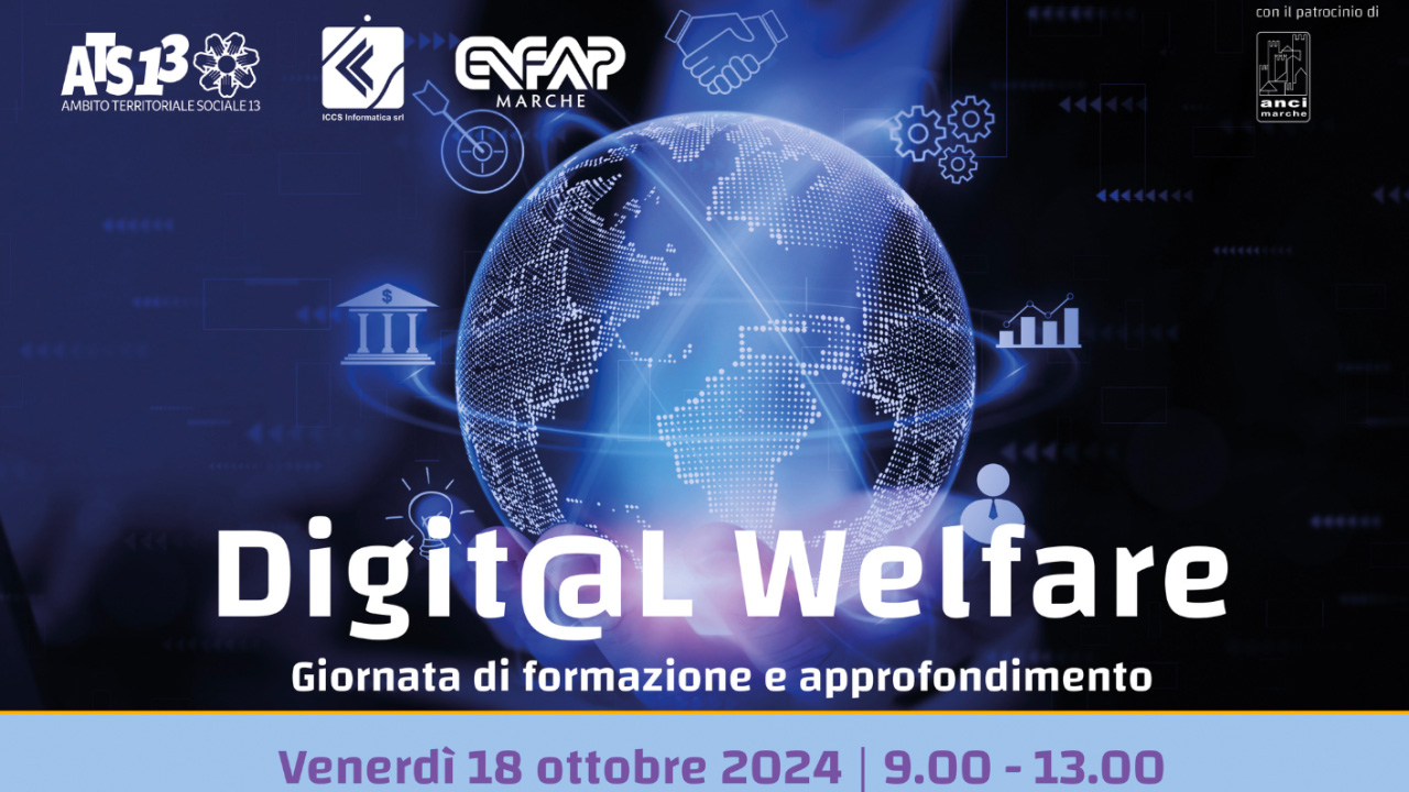 Digitalizzazione del Welfare, interoperabilità dei dati, AI - Giornata di formazione e approfondimento